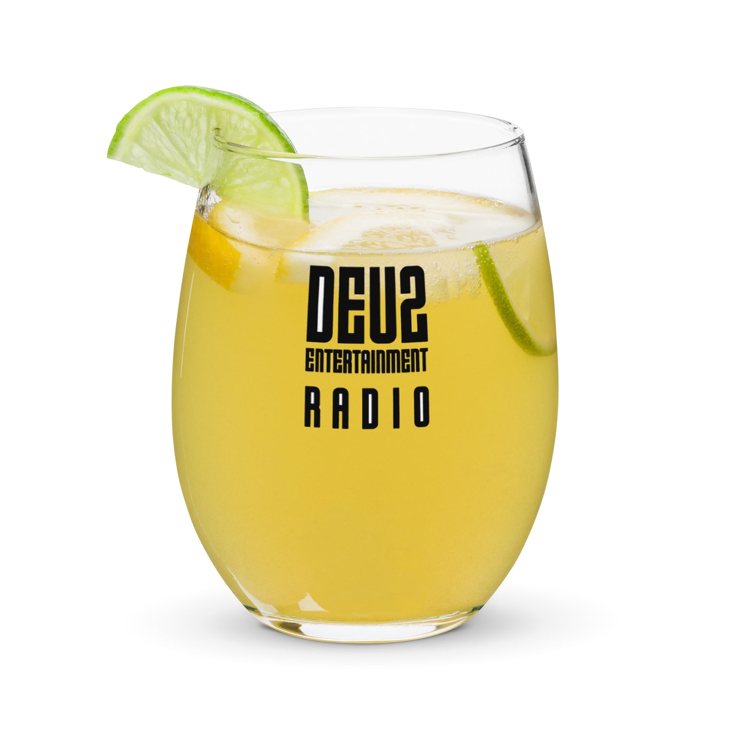 Deus Stemless wine glass