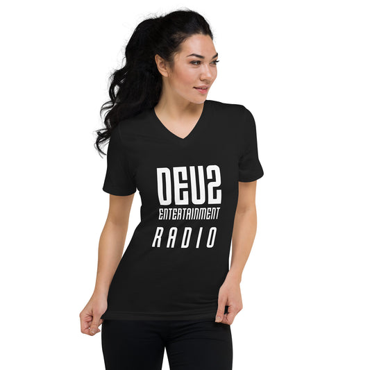 Deus Unisex Short Sleeve V-Neck T-Shirt