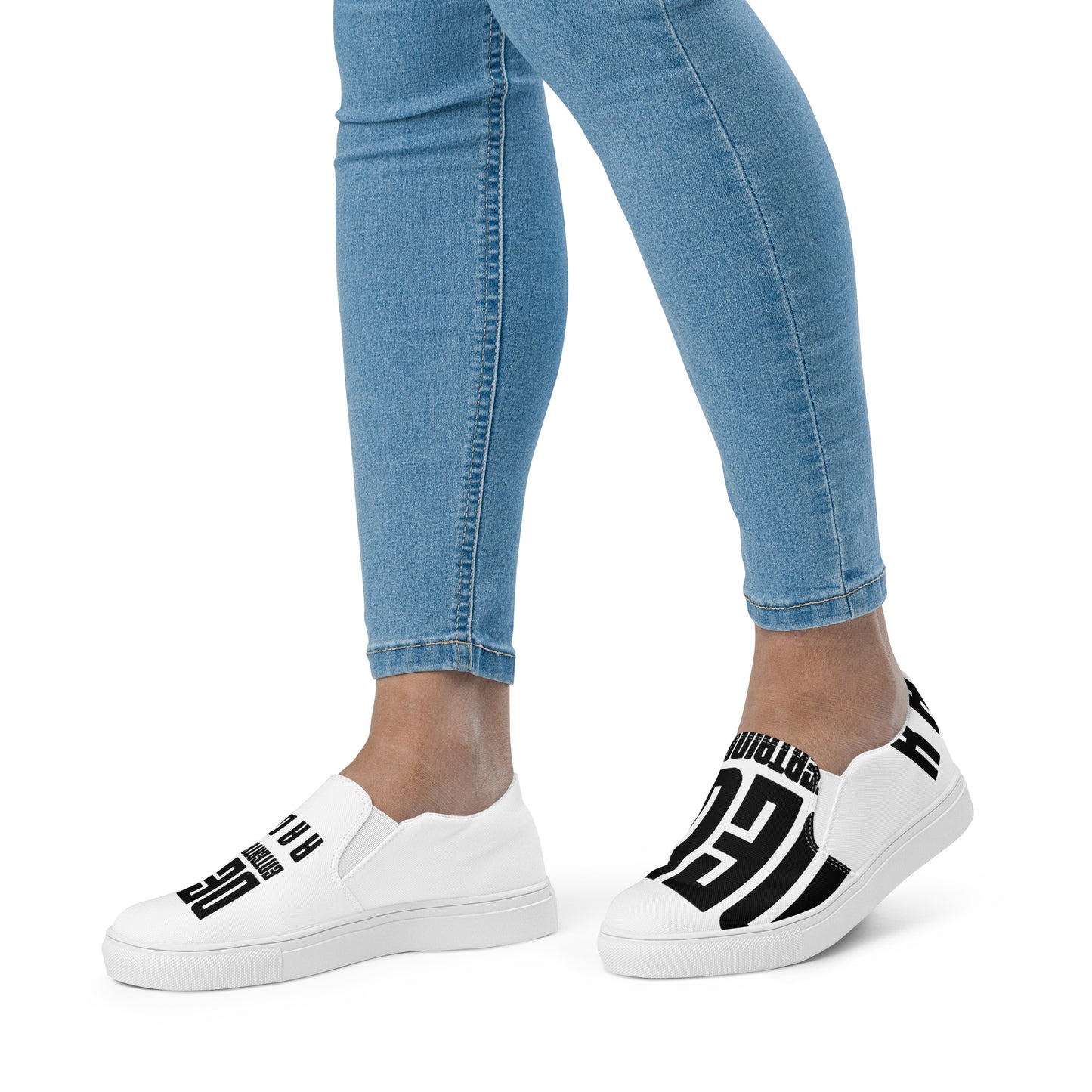 Deus Women’s slip-on canvas shoes